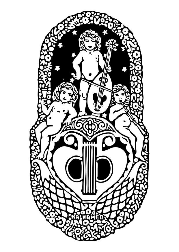 musique Coloriage musique