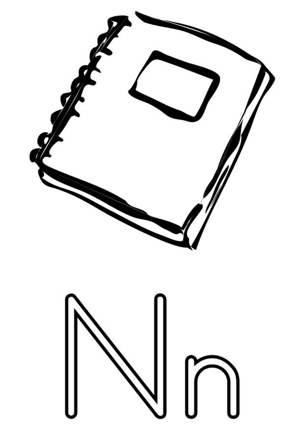 n Coloriage n