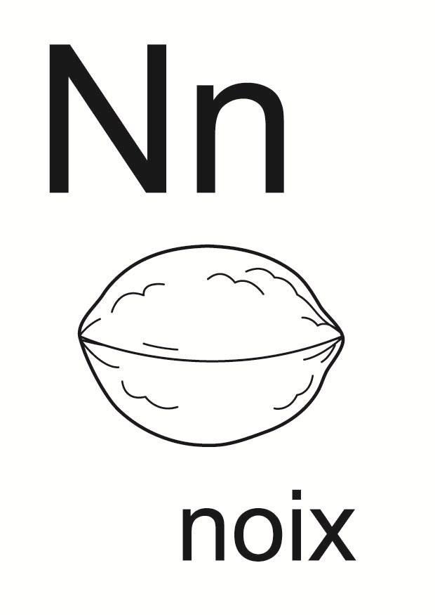 n Coloriage n