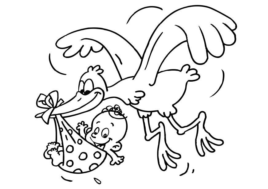 naissance Coloriage naissance