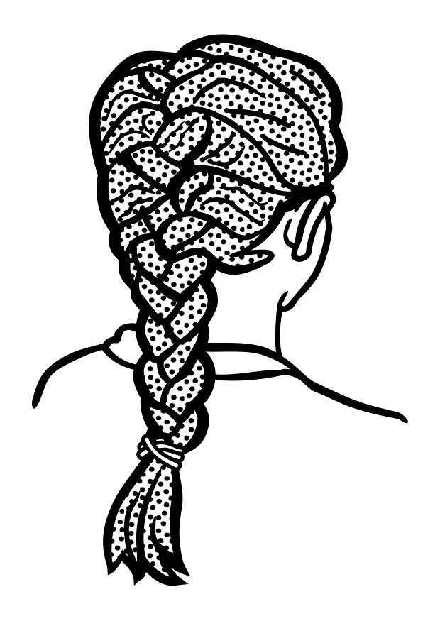 natte Coloriage natte