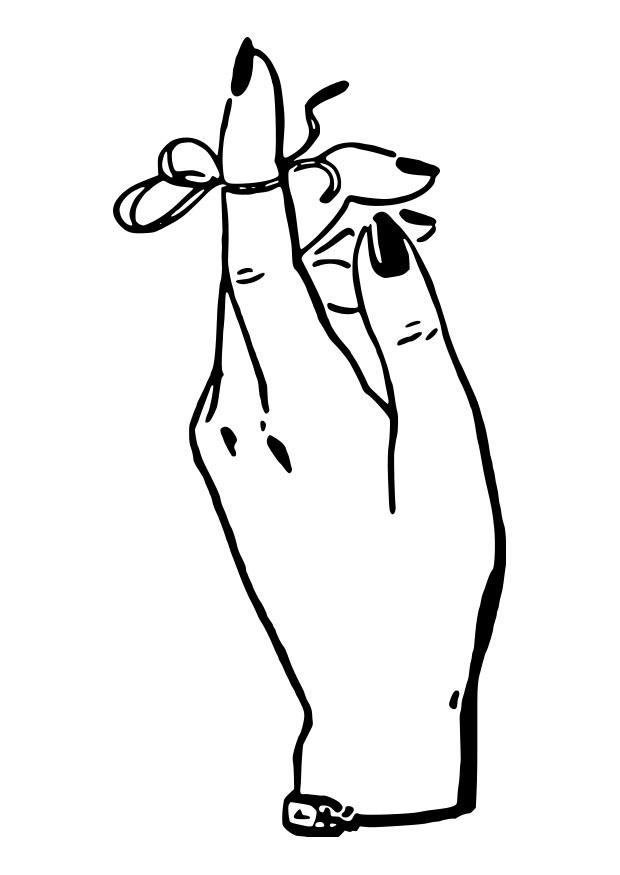 ne pas ouvlier Coloriage ne pas ouvlier