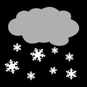 neige Coloriage neige