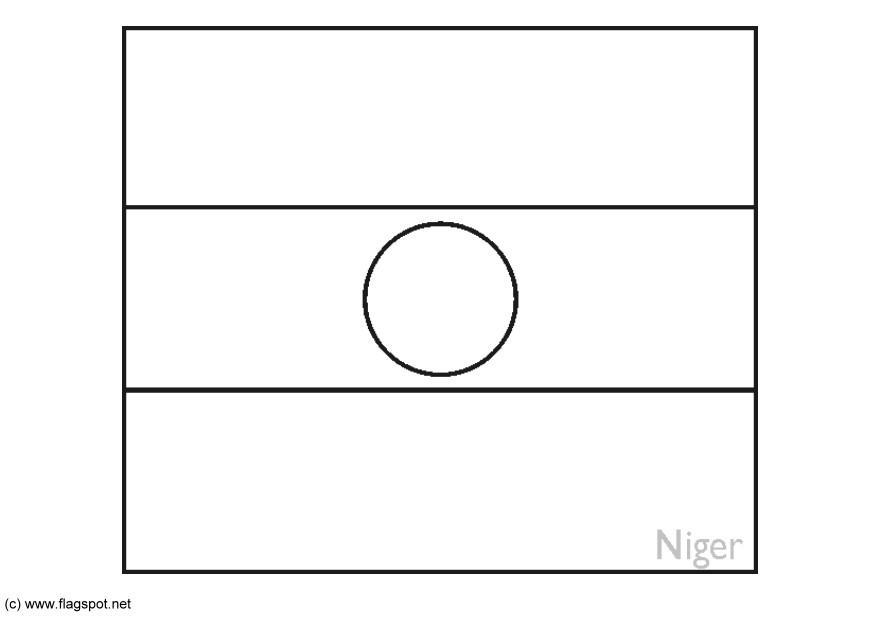 niger Coloriage niger