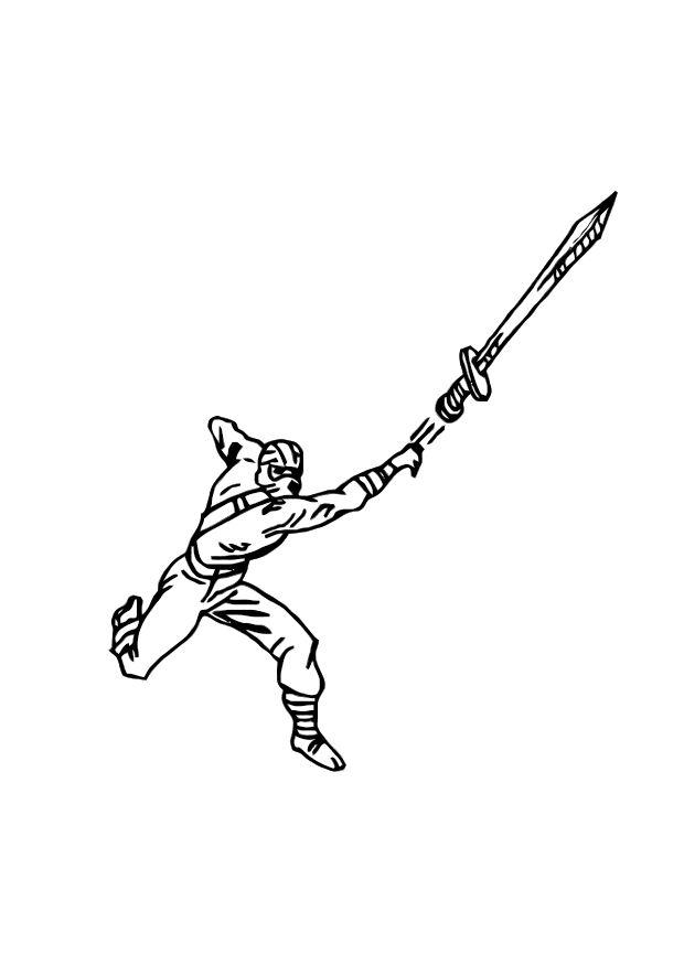 ninja Coloriage ninja