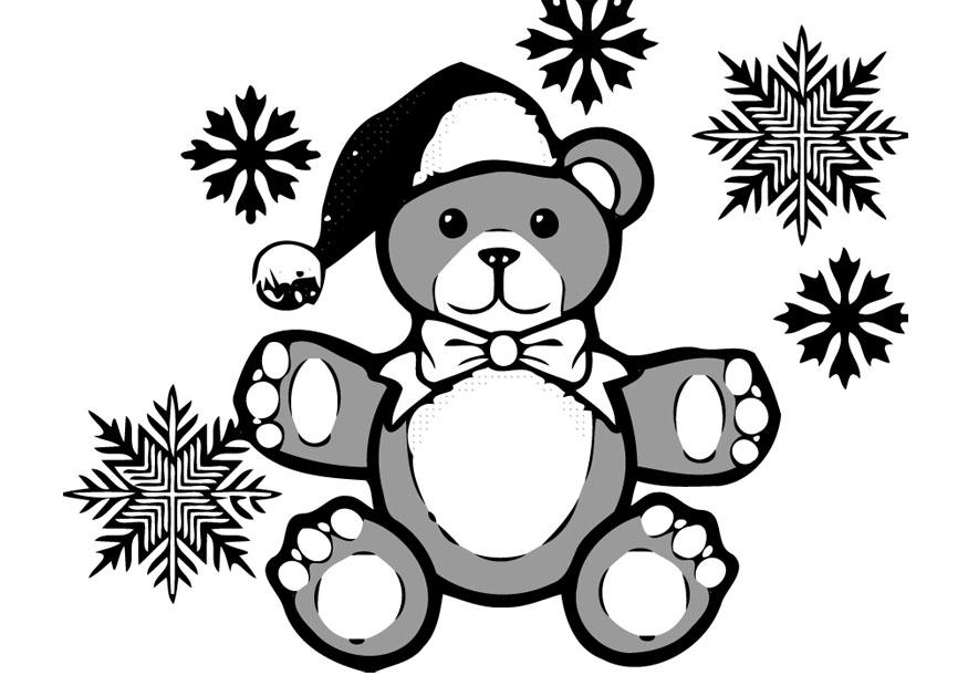 nounours Coloriage nounours