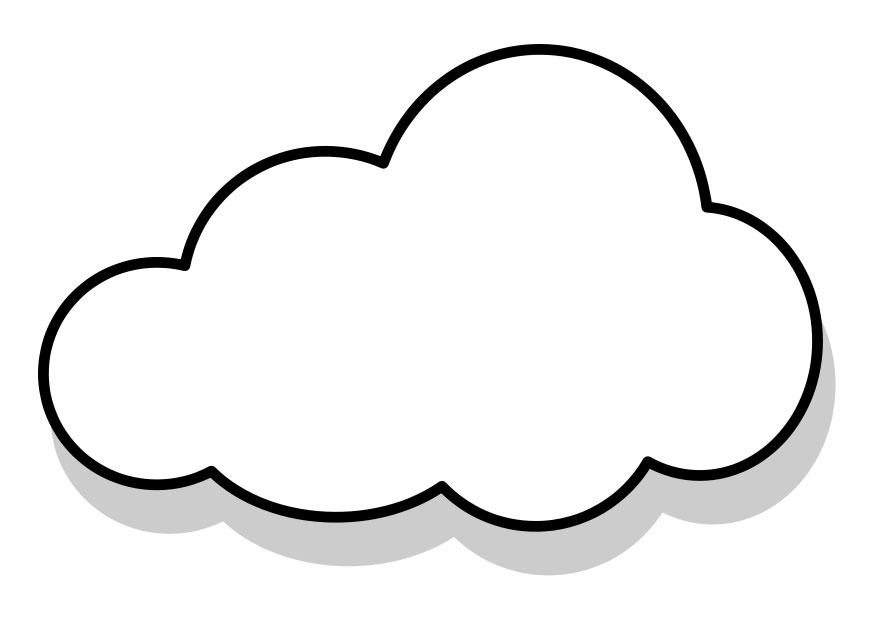 nuage Coloriage nuage
