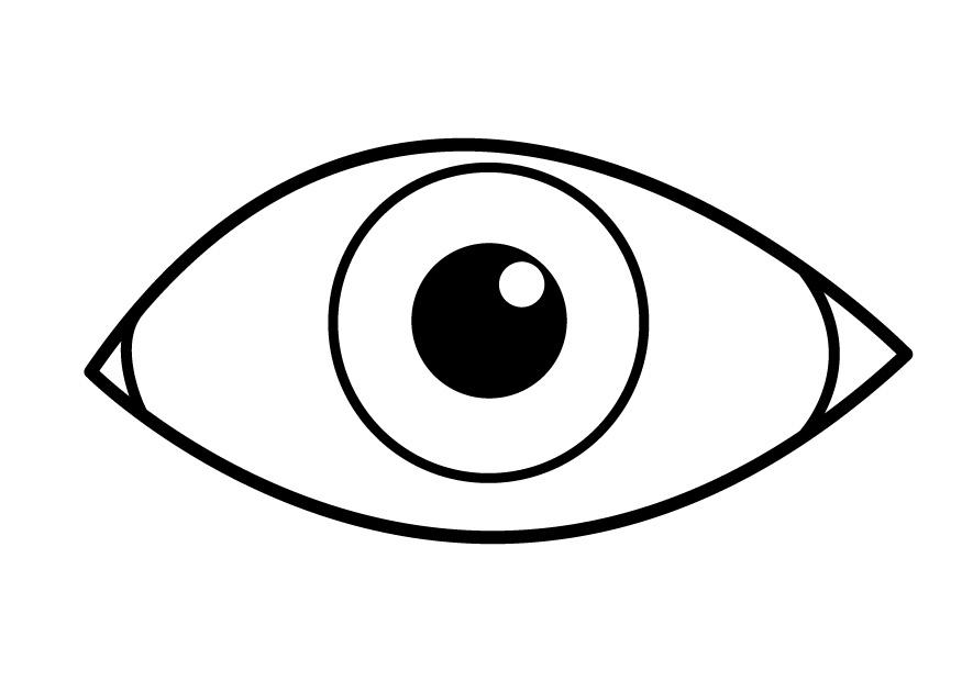 oeil Coloriage oeil