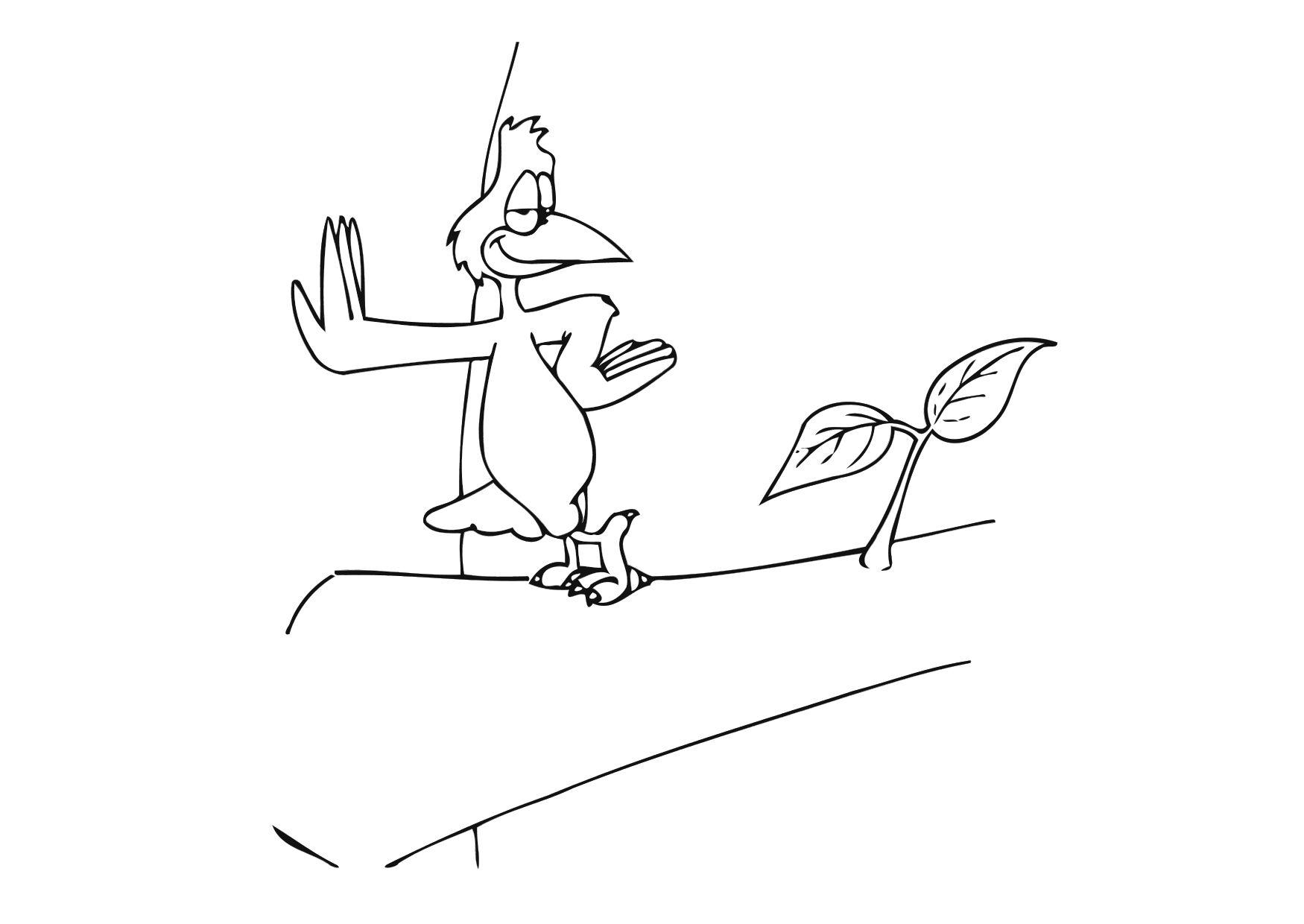 oiseau Coloriage oiseau