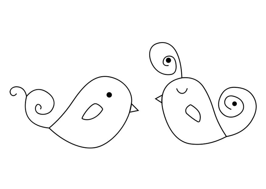 oiseaux Coloriage oiseaux