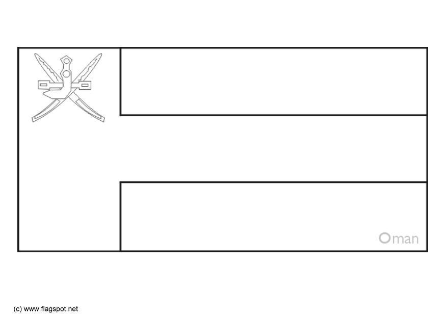 oman Coloriage oman