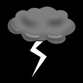 orage Coloriage orage