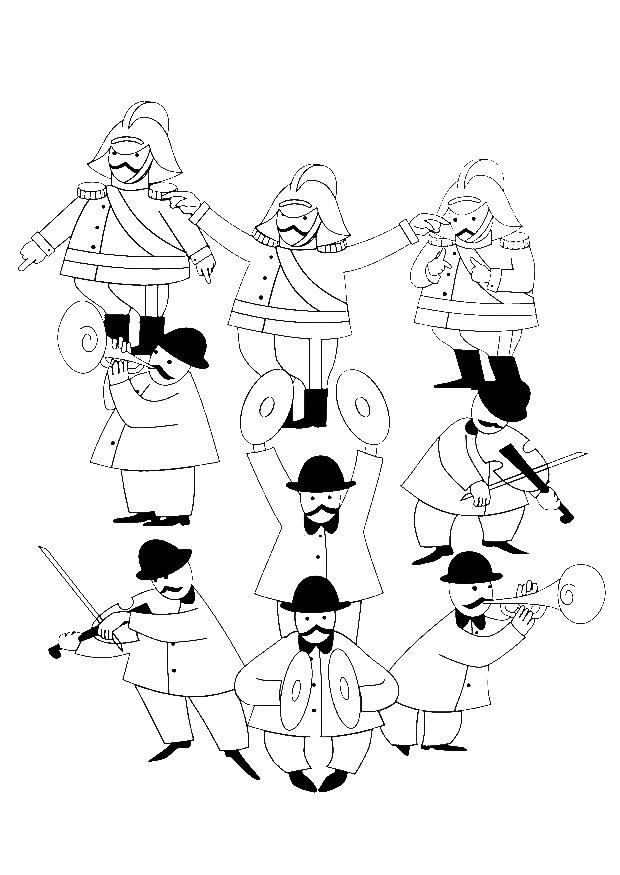 orchestre Coloriage orchestre
