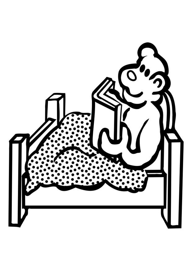 our - repos Coloriage our - repos