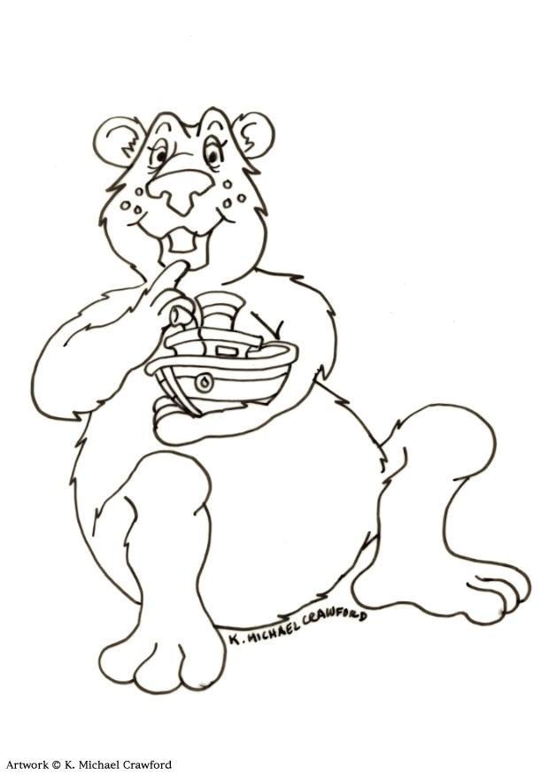 ours Coloriage ours