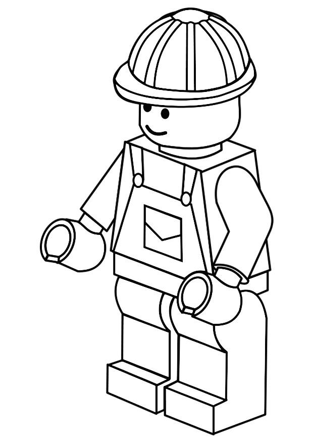 ouvrier Coloriage ouvrier