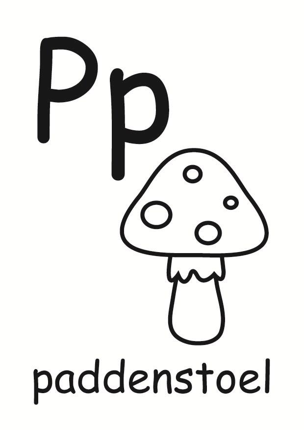 p Coloriage p