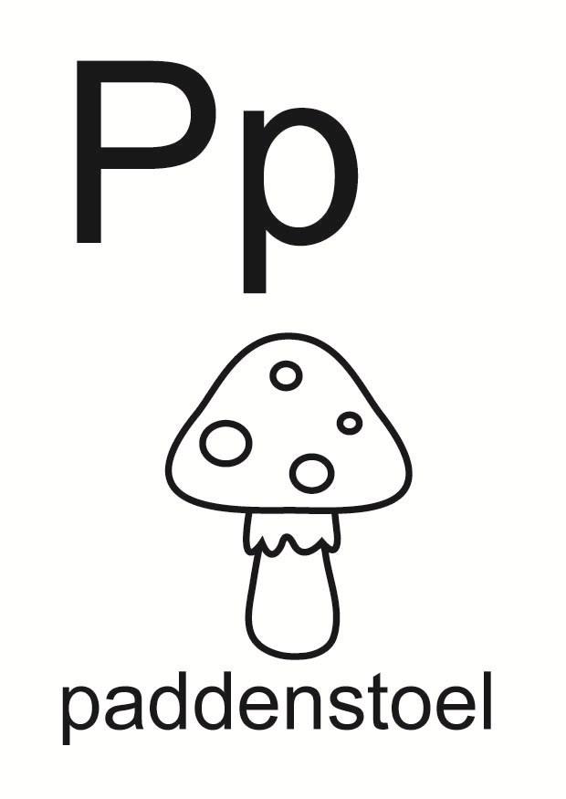 p Coloriage p