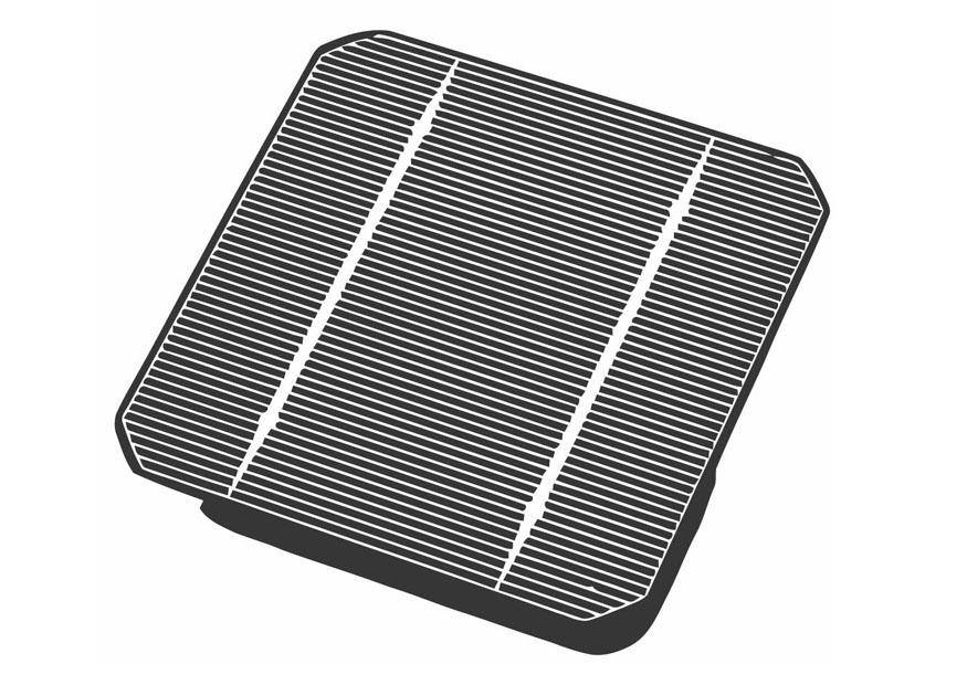 panneau solaire Coloriage panneau solaire