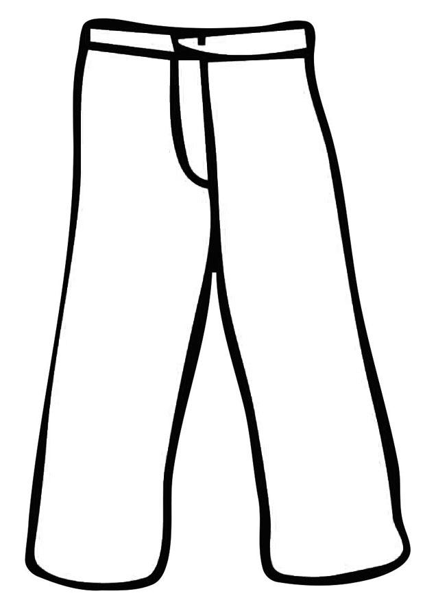 pantalon Coloriage pantalon