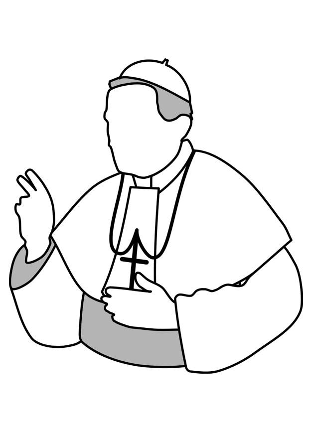 pape Coloriage pape