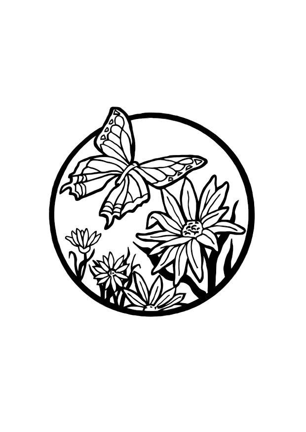 papillon Coloriage papillon
