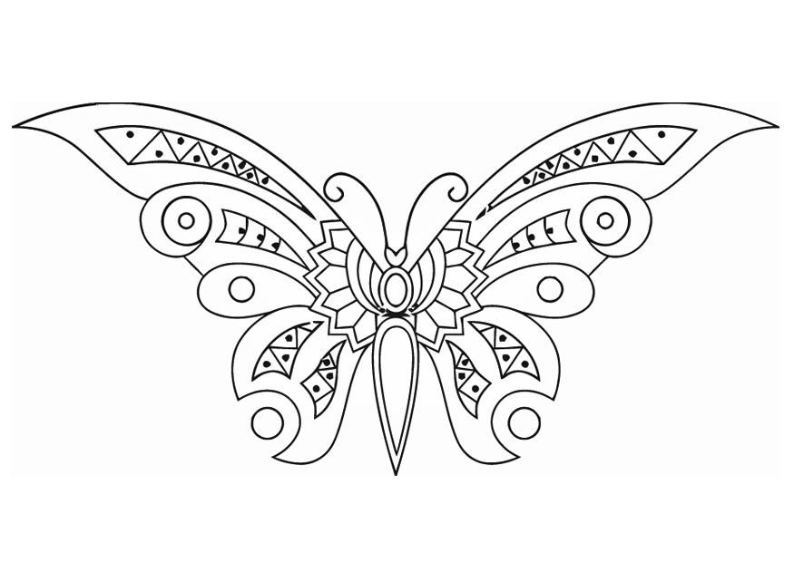 papillon Coloriage papillon