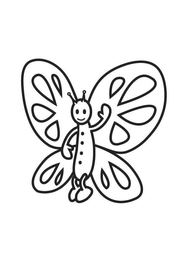 papillon Coloriage papillon