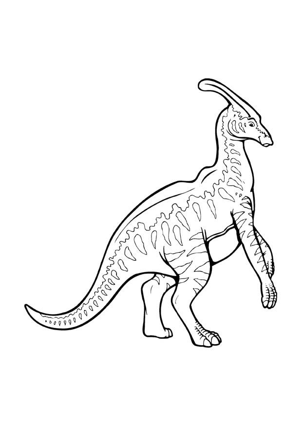 parasaurolophus Coloriage parasaurolophus