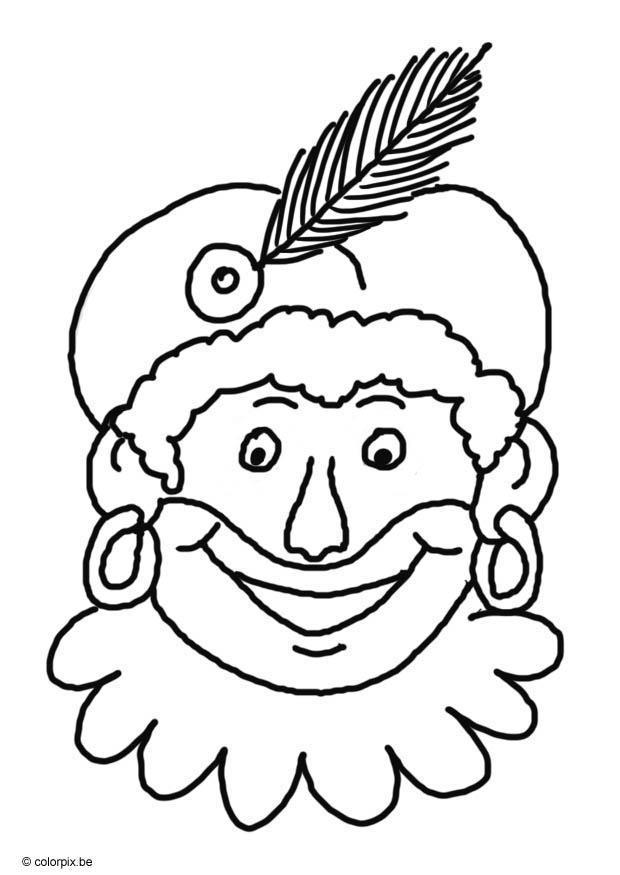 pA¨re fouetard Coloriage pA¨re fouetard