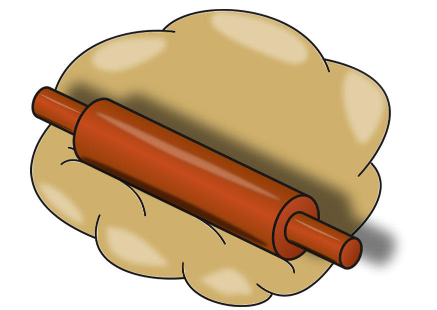 pA¢te avec un rouleau A pA¢tisserie Image pA¢te avec un rouleau A pA¢tisserie