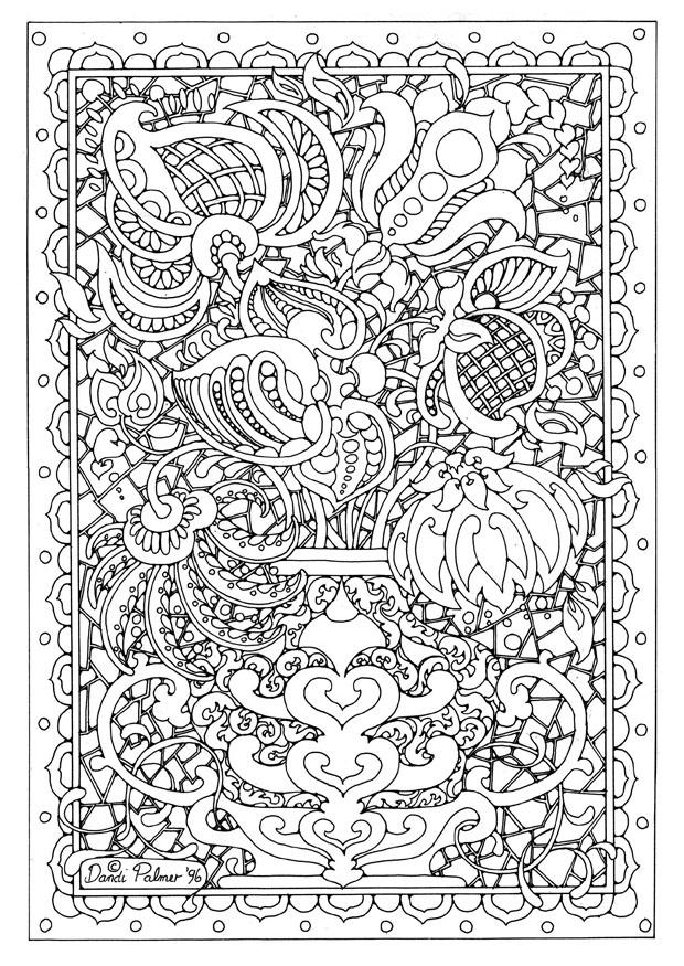 patron Coloriage patron