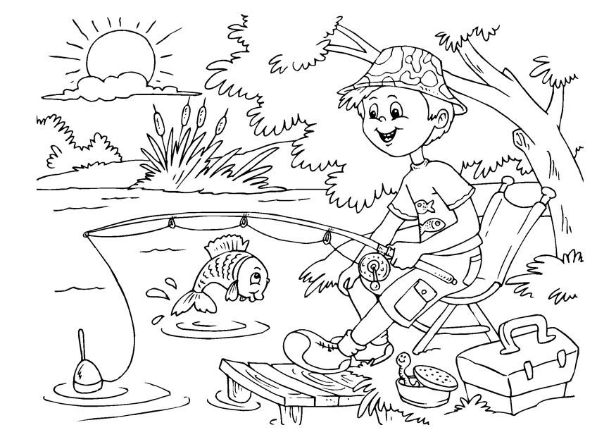 pAªcher Coloriage pAªcher