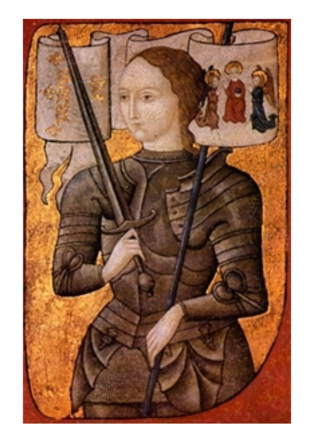 Image peinture - jeanne darc