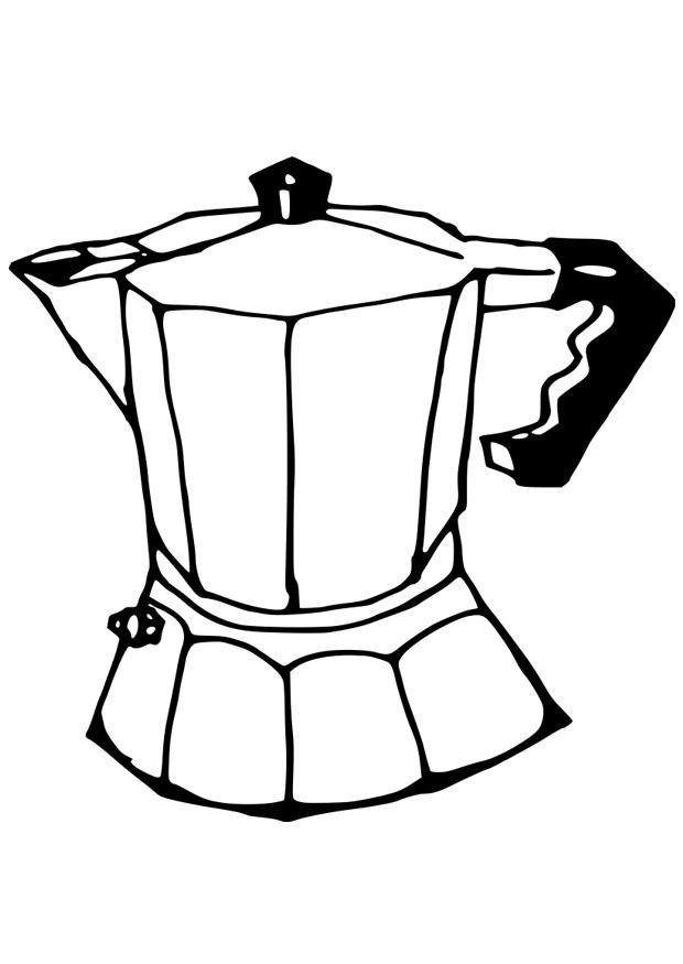 percolateur Coloriage percolateur