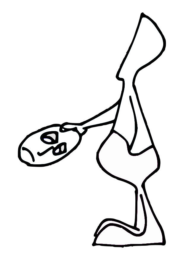 perdre la face Coloriage perdre la face