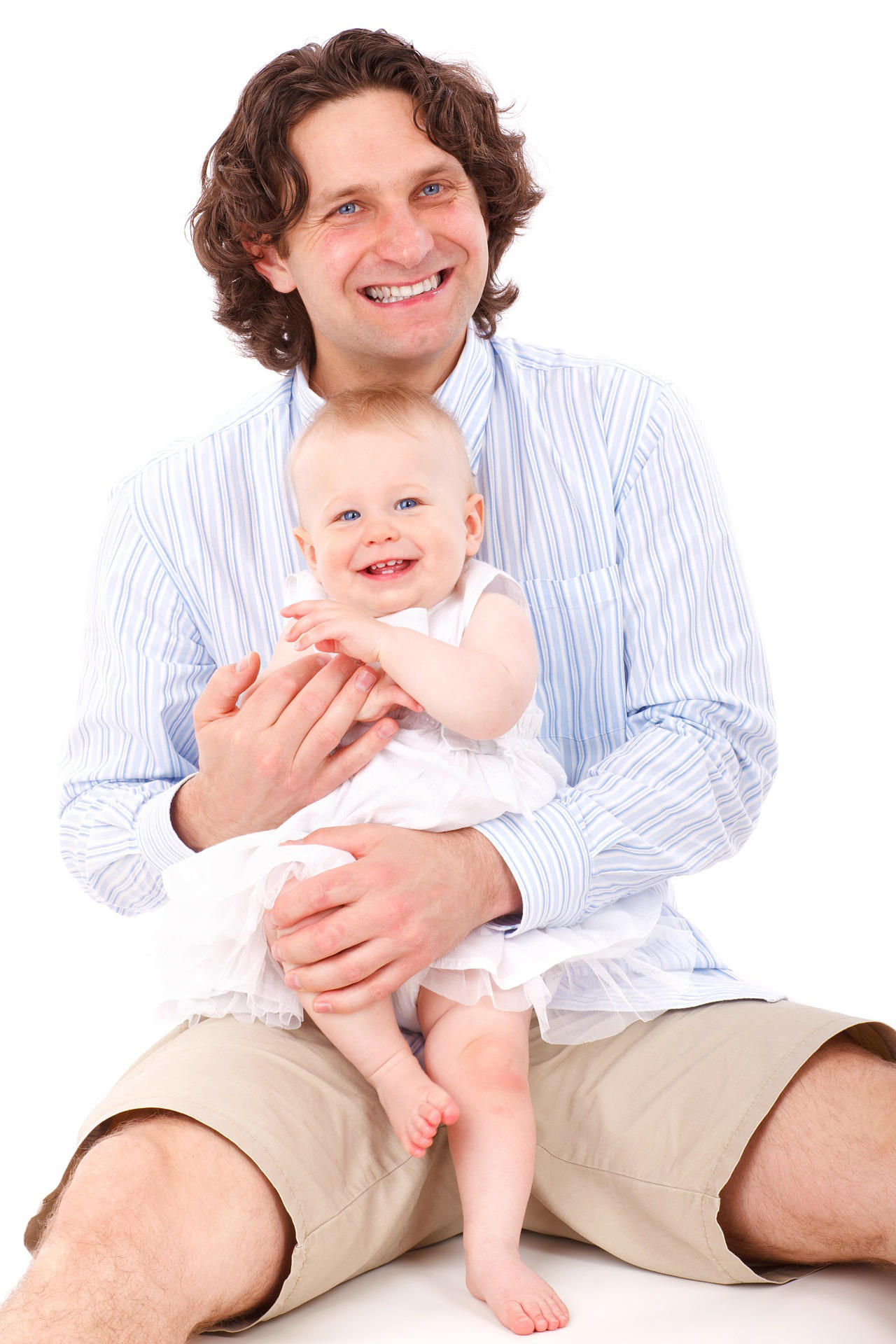 Photo pA¨re avec enfant