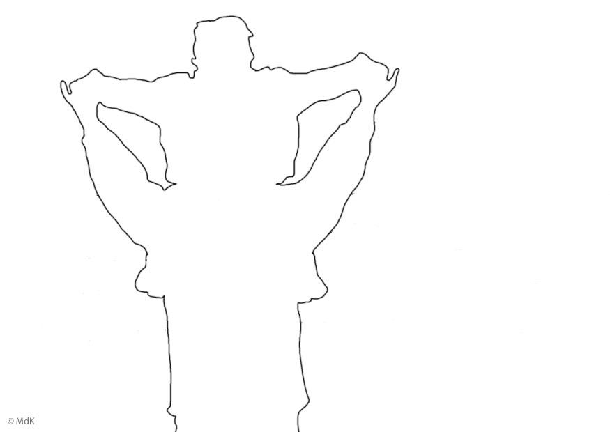 pA¨re et enfant Coloriage pA¨re et enfant