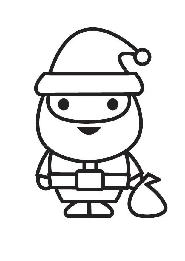 pA¨re noA«l Coloriage pA¨re noA«l