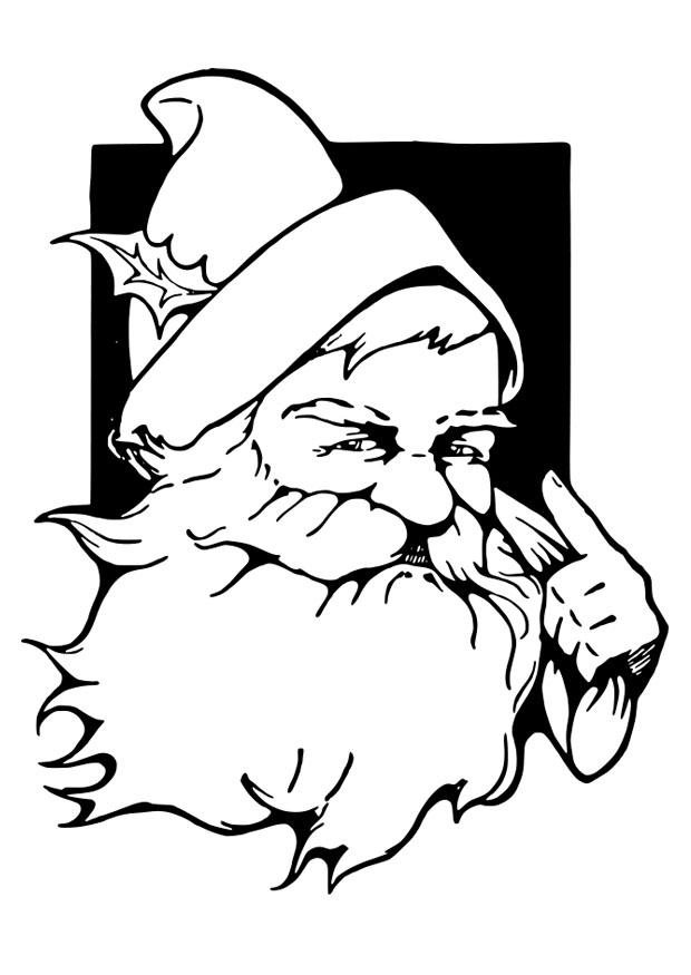 pA¨re noA«l Coloriage pA¨re noA«l
