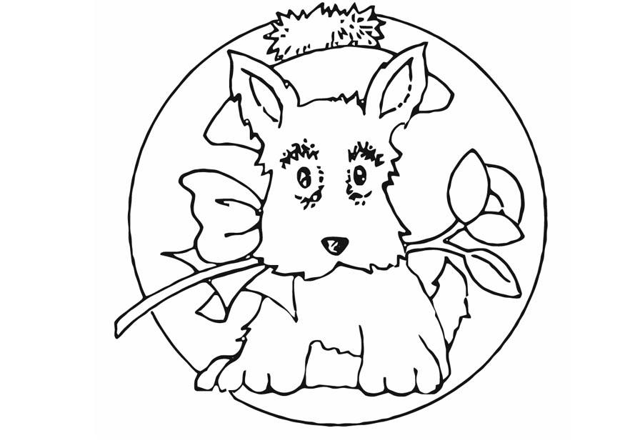 petit chien Coloriage petit chien