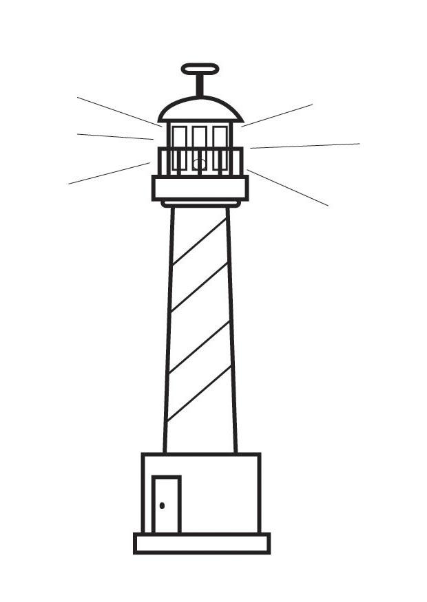 phare Coloriage phare