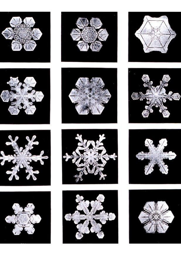 Photo cristaux de neige