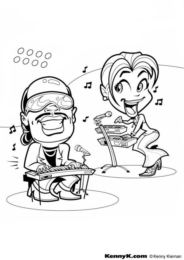 piano Coloriage piano