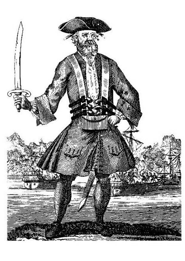 pirate Coloriage pirate