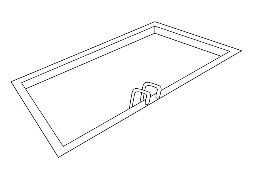 piscine Coloriage piscine