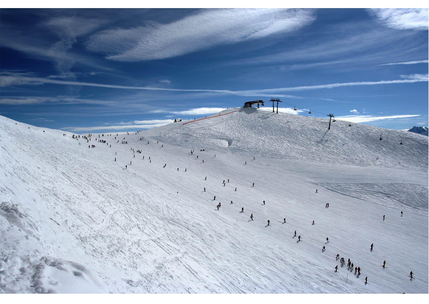 piste de ski Photo piste de ski