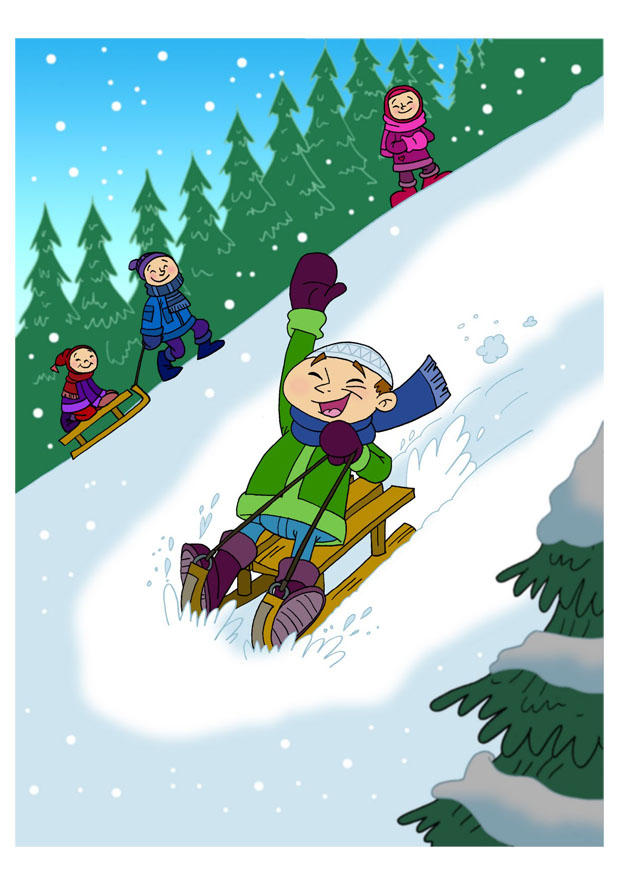 Image plaisir de neige