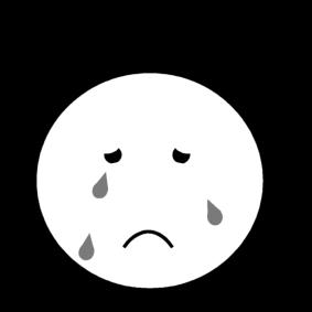 pleurer - chagrin Coloriage pleurer - chagrin