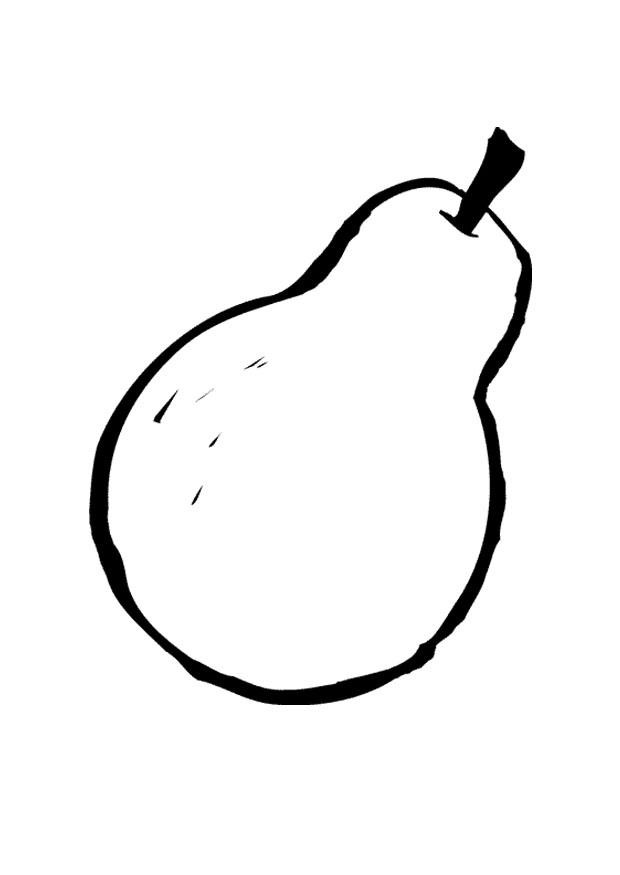 poire Coloriage poire